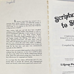 Scriptures To Sing New Old Lillenas Christian Spiral Songbook 1977 Music Vintage