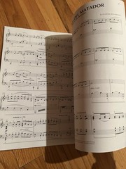 2007 RECEURDOS HISPANICOS SHEET MUSIC BOOK