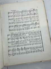 Antique Victorian Leather Bound Sheet Music Book Carrie L. Colton Many Songs