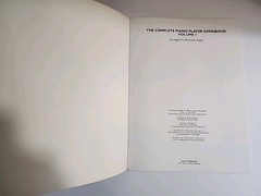 The Complete Piano Player Songbook Vol 1 1987