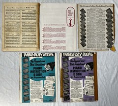 Lot of 41 Vintage/Antique Sheet Music for PIANO – WALTZES (1890s-1940s)