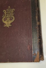 Hard Bound Antique 19th Century Sheet Music Book Litho Faust 1862 Printed Italy