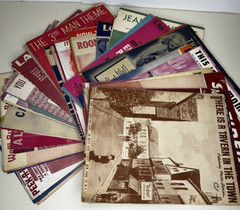 Sheet Music Lot of 80+Vintage Colorful Photos for Framing 1920s-50s, most 1940s