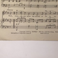 Vintage 1944 My Dreams Are Getting Better All The Time Sheet Music Marion Hutton