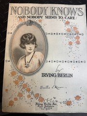 P 9×12 4-pack Sheet Music By IRVING BERLIN