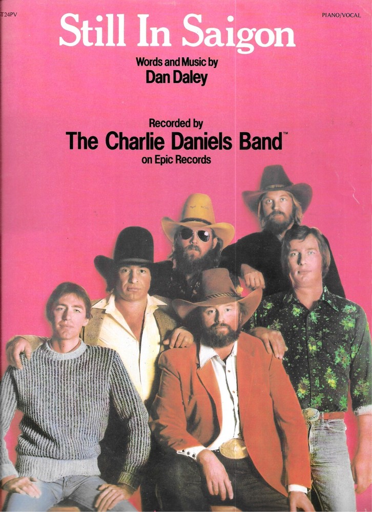 The Charlie Daniels Band Sheet Music Still In Saigon 1981 Piano