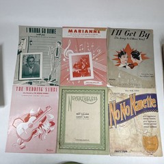 Vintage 1920&rsquo;s-1950&rsquo;s Large Sheet Music Lot Of 115 (2)