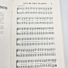Melody Choruses Christian Songbook Piano Singer Gospel Publishing 1963 Vintage