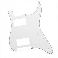 Style Model Compatible Electric Guitar Pickguard PVC 11 Hole 2 Coil Split Holes