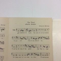 Requiem Plainchant Voice part Douglas Saint Dunstan Edition Songbook 1922
