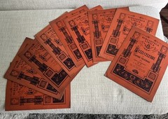 G. Ricordi & C. Opera Piano Music Italy Boosey & Co, NY 9pcs, Faust, Verdi +