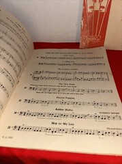 1960 « The Belwin String Builder » Bass Book 1 & 2 EL 1553 By Samuel Applebaum