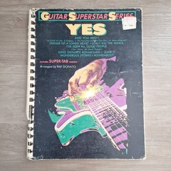 YES Guitar Tab Music Book Guitar Superstar Series Vintage Song Book