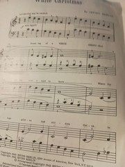 White Christmas by Irving Berlin Simplified Piano Solo D2