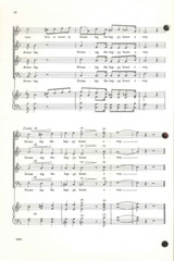 Foster Come Where My Love Lies Dreaming Sheet Music SATB A Cappella 1974 Smith