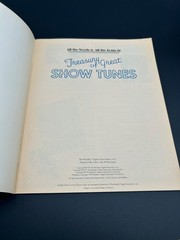 READER’S DIGEST Treasury of Great Show Tunes Lyrics Book Broadway Musical Songs