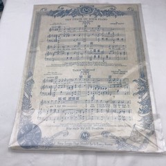 Carolina Moon Gene Austin Vintage Sheet Music New York USA Broadway