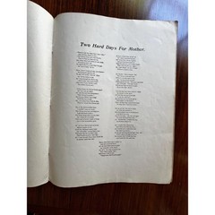 Seven Songs As Unpretentious As The Wild Rose Carrie Jacobs Bond SheetMusic 1901