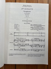 Organ Sonatas by Alexandre Guilmant (1999, Trade Paperback)