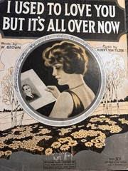 P 9×12 Vintage Sheet Music 3-pack