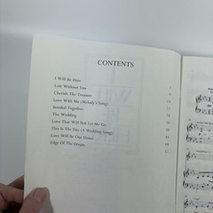 I Will Be Here Songbook 10 Wedding Songs Medium Voice Sparrow 1989