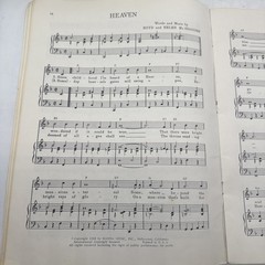 Vintage Gospel Songbook Manna Music 12 Songs Christian Piano 1966 Good