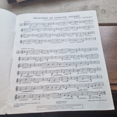 Donald S. Reinhardt Concone Studies Trumpet/Cornet Sheet Music 464-00026