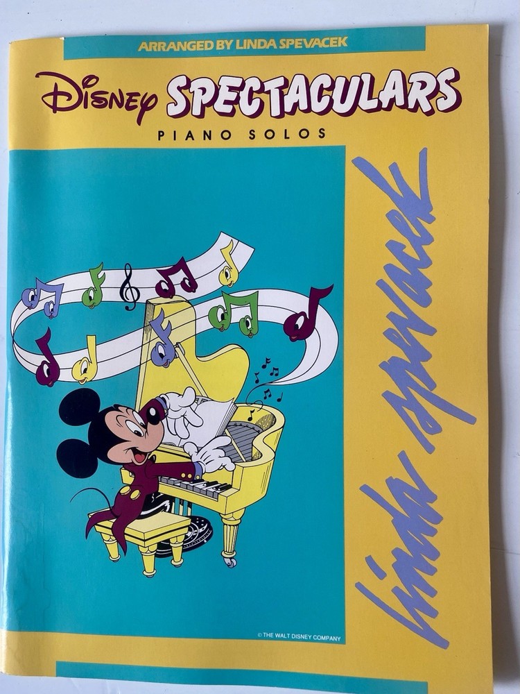 Hal Leonard Disney Spectaculars Piano Solo Soundtracks Songbook HL00240198