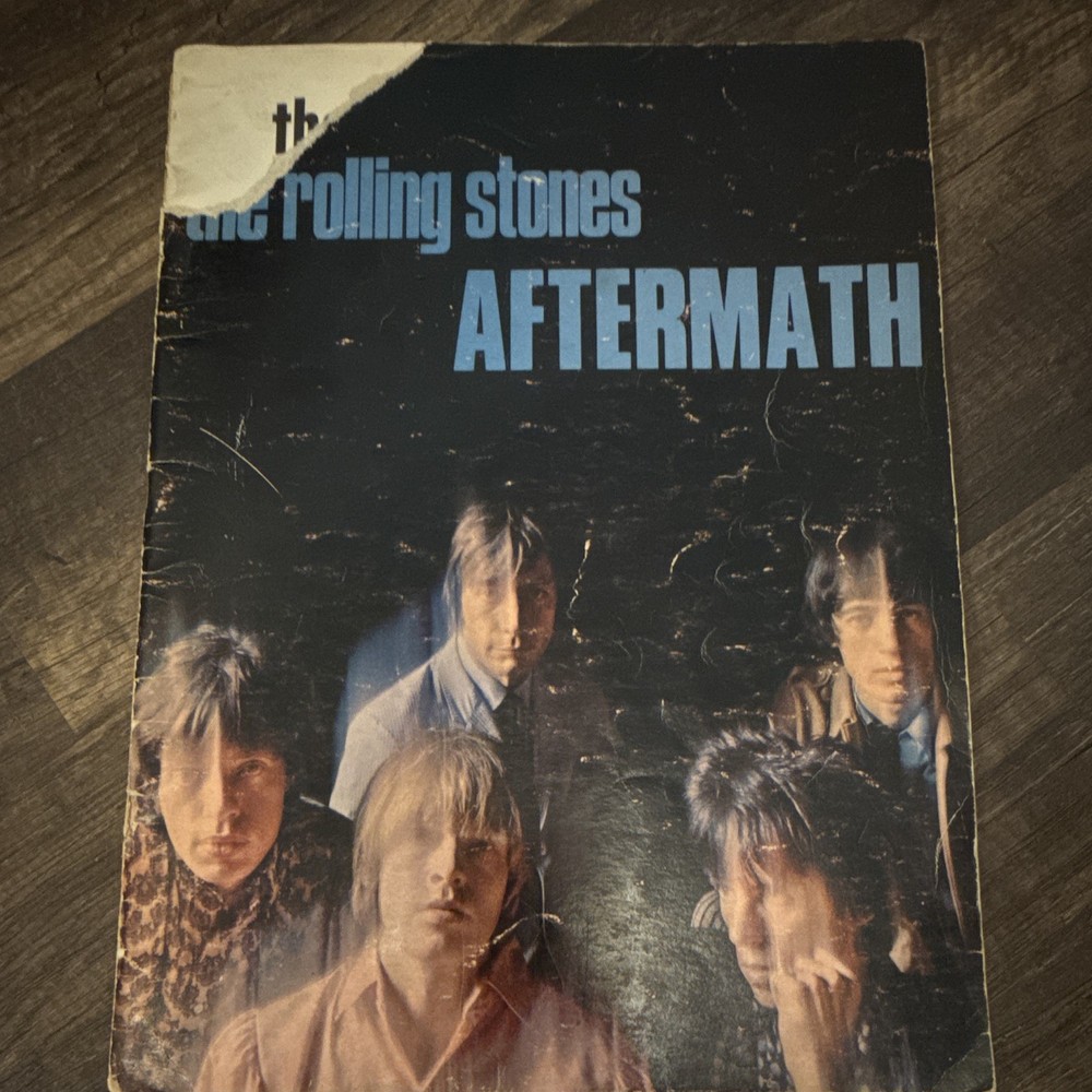 Vintage 1966 The Rolling Stones Aftermath Songbook Sheet Music USA Immediate