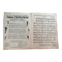 The Pal That I Loved Stole The Gal That I Loved Sheet Music Joe Darcy Uke 1924