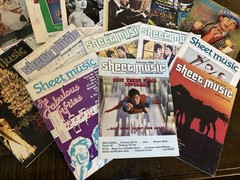 Sheet Music Magazine Lot 14 Vintage Publications 1979-1995 Mixed Genres Superman
