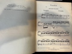 Antique 1904 Richard Wagner PARSIFAL Vocal Score – Karl Klindworth G. Schirmer