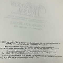 The Celebration Hymnal Conductor’s Score Volume 2 Hymn 401 – 818 Rare 1998