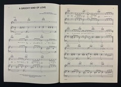 1988 A Groovy Kind Of Love Phil Collins Bayer-Sager Piano Vocal VTG Sheet Music