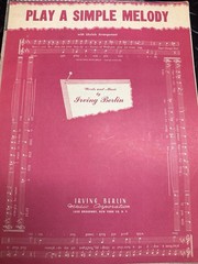 P 9×12 4-pack Sheet Music By IRVING BERLIN