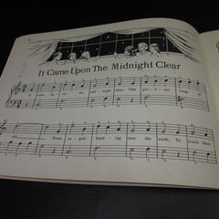 Vintage Christmas Carol Book For Children by Thomas Music Co. 1952