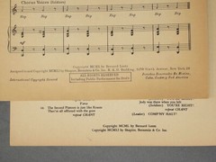 1950 Sheet Music « Sound Off (Duckworth Chant) » Willie Lee Duckworth