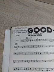 Good-bye Blues Full Score Vintage 8 Instruments Orchestra Robbins Modern Rhythm