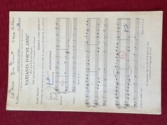 Norman Coke-Jephcott VARIANTS FOR « ST. ANNE » Organ 1957