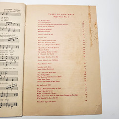 Lot of 3 Vintage SINGSPIRATION High and Low Voice Books 1940s 1960s Sheet Music