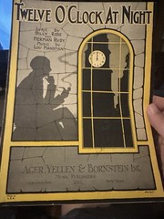 N 3-pack 9×12 Vintage sheet music