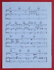 John Lennon Yoko Ono Woman Sheet Music Piano Vocal Guitar 1981 Lenono USA SELLER