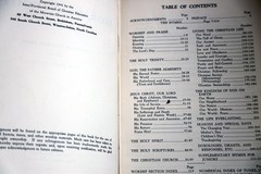 Moravian Youth Hymnal 1956 Vintage Hardcover Church Songbook Christian/Religious