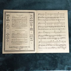 Music Poster 1925 Sheet Music Piano Solo Conversation Piece Vintage