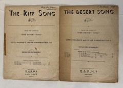 Lot of 5, Vintage Choral Music Sheets
