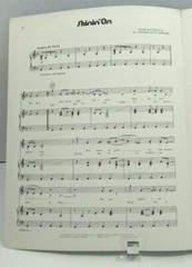 Shinin&rsquo; On Sheet Music Grand Funk Piano Vocal Chords 70s Rock N Roll F3Q