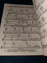 51 by John Lennon & Paul McCartney Easy Big Note Guitar