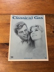 Classical Gas sheet music Mason Williams Midnight String Quartet 1968