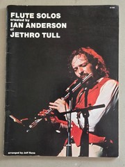 18 Flute Solos Ian AndersonJethro Tull 1978 Vintage Sheet Music Book