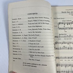 Schirmer&rsquo;s Collection of Favorite Anthems V1 Vintage Choral Music Book Religious